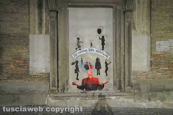 Il cardinale Pell effigiato nel monastero della Visitazione in via San Pietro