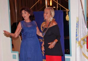 Viterbo - Rotary club - Claudia Testa e Simona Tartaglia