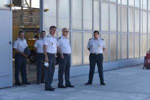 Pratica di Mare - La visita del comandante regionale della guardia di finanza