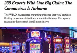 Coronavirus - L'articolo del New York Times