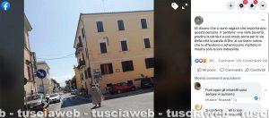 Civita Castellana - Il post sul "santone"