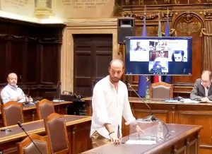 Viterbo - Consiglio comunale - Cittadinanza benemerita a sanitari - Achilli (FI)