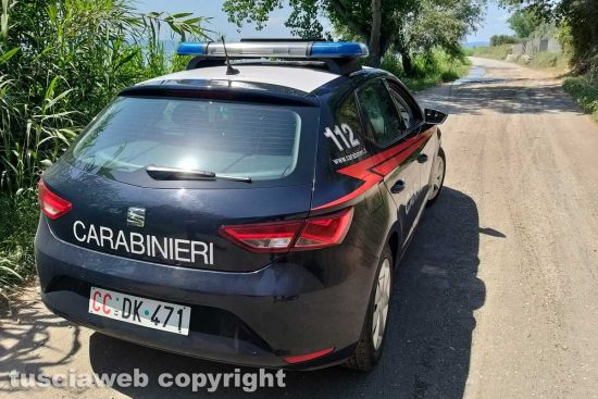 Montefiascone - Ex Cobalb, sversamenti sul lungolago - L'intervento dei carabinieri