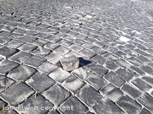 Montefiascone - Via Piave - La pavimentazione allentata