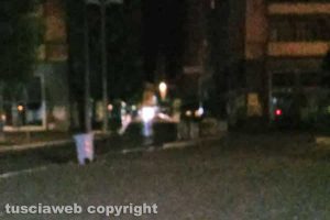 Viterbo - Il centro storico al buio