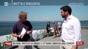 Bolsena - Il servizio di Rai 3 sulla protesta "No geotermia"