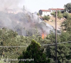 Incendio a Graffignano