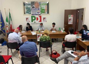 Viterbo - La riunione del circolo unico Pd