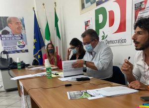Viterbo - La riunione del circolo unico Pd