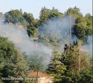 Incendio a Graffignano