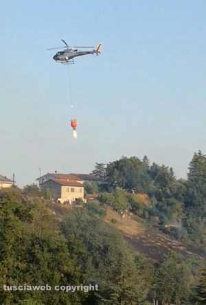 Incendio a Graffignano
