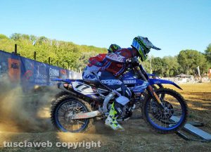 Sport - Motocross - La partenza della gara di Faenza