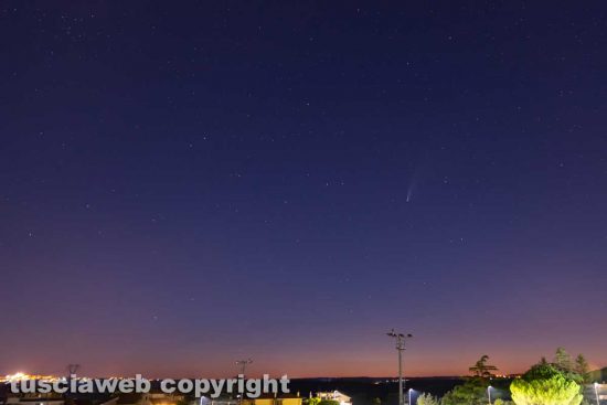 La cometa Neowise 