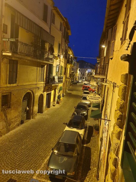 Ronciglione - Il cielo sopra via Campana