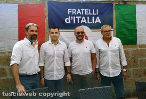 Civita Castellana - la presentazione di Luca Giampieri candidato sindaco FdI