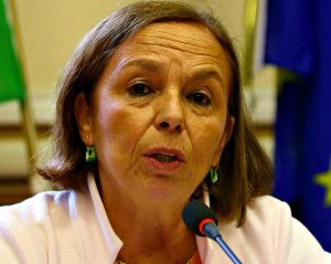 La ministra dell'Interno Luciana Lamorgese