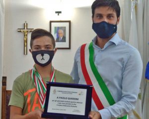 Bassano Romano - La premiazione di Paolo Giardini
