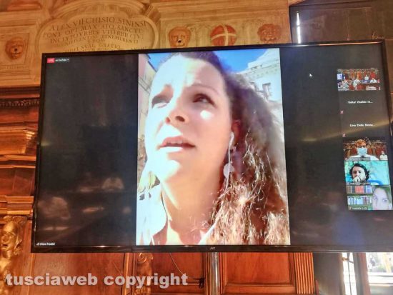 Chiara Frontini in diretta da Civita Castellana