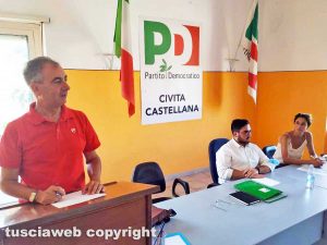 Civita Castellana - Il Pd presenta la lista di Domenico Cancilla