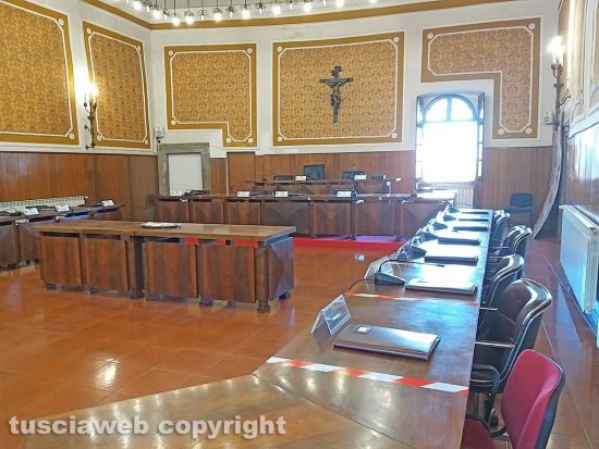Montefiascone - La sala consiliare