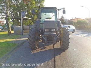 Montefiascone - L'incidente sulla Cassia nord