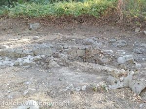 Montefiascone - Santuario etrusco di Piana del Lago - Gli scavi archeologici