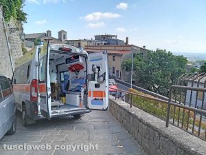 Montefiascone - Anziana cade in casa - L'intervento del 118