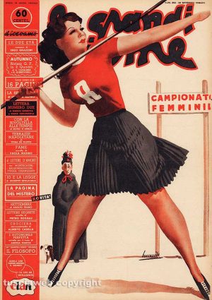 Un'illustrazione di Boccasile 