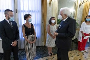 Genova - Mattarella all'inaugurazione del ponte San Giorgio - L'incontro con i familiari delle vittime