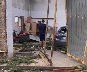 I danni del maltempo nella Tuscia