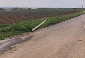I danni del maltempo nella Tuscia