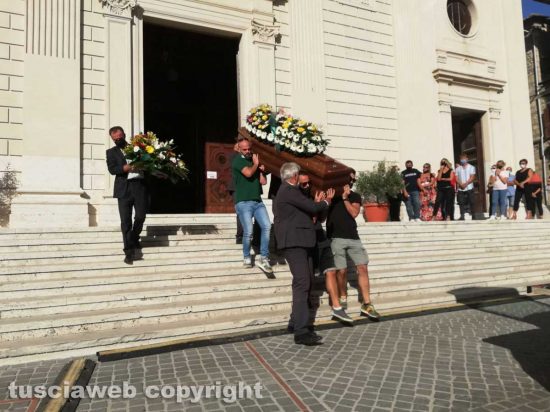 Tarquinia - Il funerale di Matteo Meneghetti