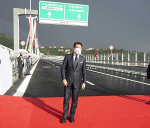Genova - L'inaugurazione del Ponte San Giorgio - Giuseppe Conte