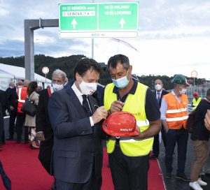 Genova - L'inaugurazione del Ponte San Giorgio - Giuseppe Conte