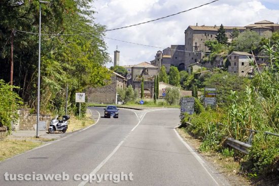 Viterbo - La zona di Poggio Giudio