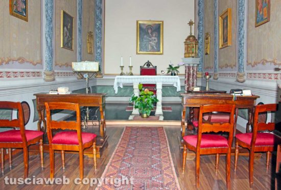 Viterbo - La casa del vescovo Lino Fumagalli