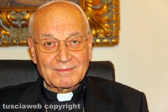 Viterbo - Il vescovo Lino Fumagalli