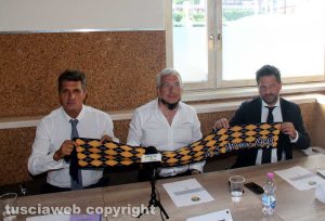 Sport - Calcio - Viterbese - La presentazione di Agenore Maurizi