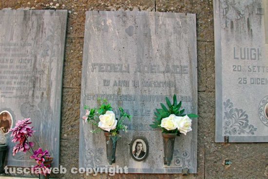 Viterbo - Adelaide Fedeli "studentessa universitaria"