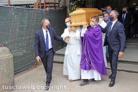 Viterbo - I funerali di padre Mario Mattei