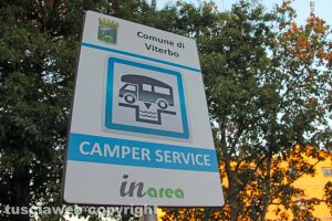 Viterbo - L'area camper