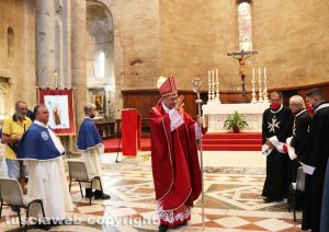 Viterbo - La celebrazione eucaristica per la festa di San Lorenzo