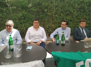 La presentazione del candidato sindaco Lega e Forza Italia a Civita Castellana