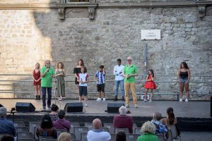 Il gruppo del Mini Festival 