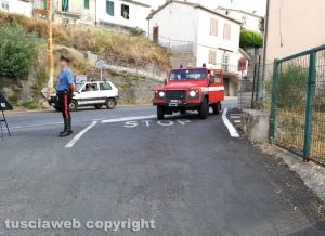 Montefiascone - Tragedia in via Carpine alle Mosse