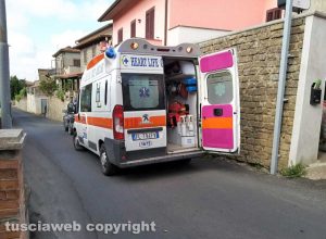 Montefiascone - Tragedia in via Carpine alle Mosse