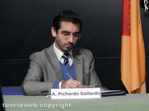 Viterbo - L'archeologo Alberto Pichardo