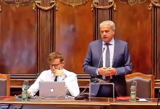 Viterbo - Consiglio comunale - Evangelista e Arena