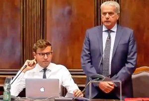 Viterbo - Consiglio comunale - Evangelista e Arena