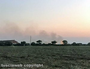 Incendio a Marina Velka